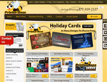 Tablet Screenshot of printerbees.com